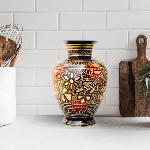 Brass Home And Garden Flower Pot 0.96Kg
